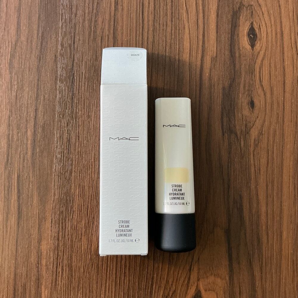 MAC Strobe Cream Hydratant Lumineux Goldlite 50ml NIB Liquid Highlighter